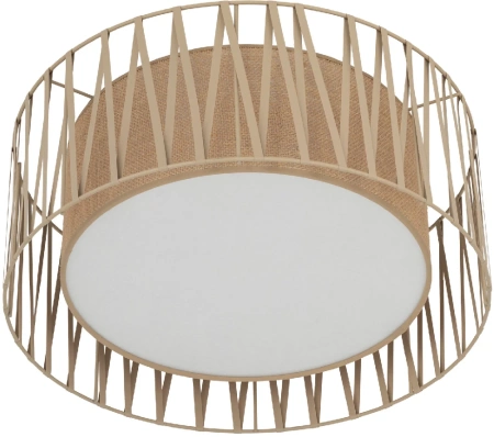 Потолочный светильник с тканевым плафоном TK Lighting 11464 Harmony Sabia