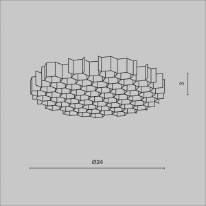 Светофильтр Maytoni Focus T HoneyComb-D24