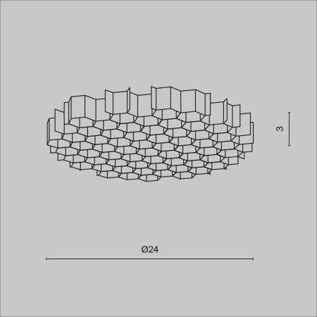 Светофильтр Maytoni Focus T HoneyComb-D24