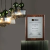 Настенный светильник с плафоном из фактурного стекла TK Lighting 11140 Sophia Cognac