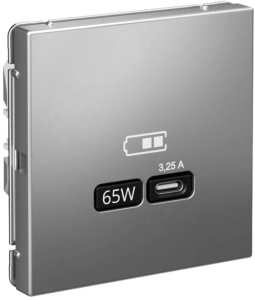 GAL000927 Systeme Electric Schneider Electric ArtGallery цвет сталь