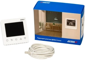 Терморегулятор ДЕВИ Prime Wi-Fi white (140F1141R)