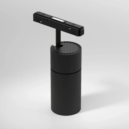 Slim Magnetic Трековый светильник с инновационной антибликовой решеткой 13W 4000K Kars черный Elektrostandard 85524/01