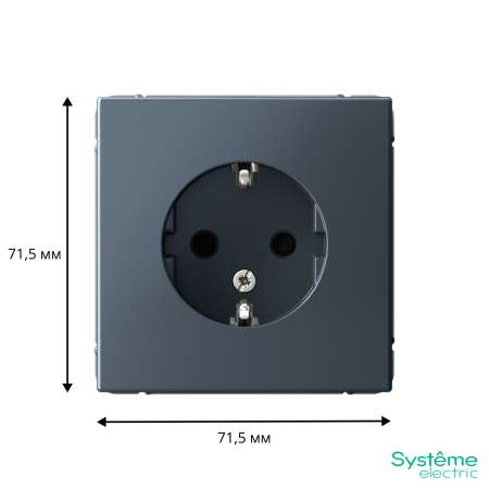 GAL000745 Systeme Electric Schneider Electric ArtGallery цвет грифель