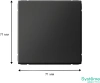 GAL001461 Systeme Electric Schneider Electric ArtGallery цвет базальт