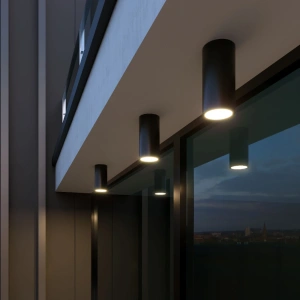 Уличный потолочный светильник Light LED IP65 Elektrostandard 35129/H черный