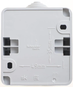 BA10-041C Systeme Electric Schneider Etude цвет серый