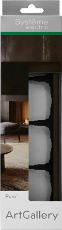 GAL320604 Systeme Electric Рамки Systeme Electric ArtGallery Pure
