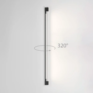 Светильник садово-парковый поворотный Argos 12W 4000K черный Elektrostandard 35121/D