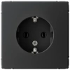 Розетка с заземлением Systeme Electric ArtGallery, 16А, карбон  GAL001043