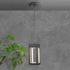 Уличный подвесной светодиодный светильник Frame LED IP54 Elektrostandard 1528 TECHNO LED серый
