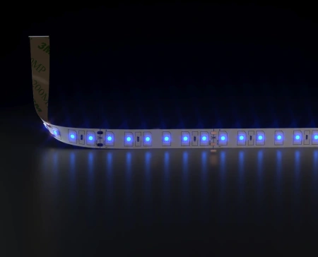 Светодиодная лента 24 В 14,4 Вт/м 60 Led/м 5050 IP20, синий, 5 м Elektrostandard Лента светодиодная 24V 14,4W 60Led 5050 IP20 синий, 5м