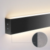Линейный светодиодный накладной двусторонний светильник 103см 40Вт 3000К черный Elektrostandard Pro LSG-02-2-8*103-32-3000-MSh