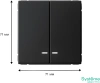 GAL001053 Systeme Electric Schneider Electric ArtGallery цвет карбон