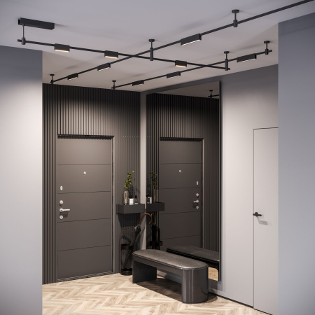 Esthetic Magnetic Трековый светильник 6W 3000K (чёрный) Elektrostandard 85122/01