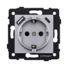 Розетка штепсельная SCHUKO 16A/250 В с USB A+C 20W, серый Kollinger REA-004GY для Aspekt, Eleganz, Reflex