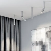 Накладной потолочный светильник с антибликовой решеткой Pika Elektrostandard 25030/LED 6W 4200K серебро