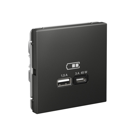 GAL001429 Systeme Electric Schneider Electric ArtGallery цвет базальт