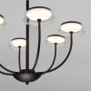 Потолочный светильник со стеклянным плафоном Eurosvet 50388 LED Черный