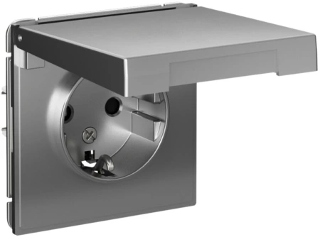 GAL000946 Systeme Electric Schneider Electric ArtGallery цвет сталь