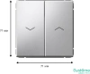 GAL000319 Systeme Electric Schneider Electric ArtGallery цвет алюминий