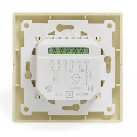 Терморегулятор AURA LTC 030 кремовый (CN1936)