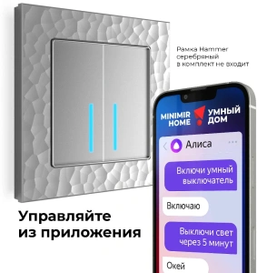 W4520606 Werkel Werkel механизмы сенсорные серебряные