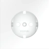 Накладка для розетки с заземлением Voltum S70 белый матовый Soft touch пластик (VLS000602)