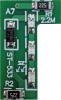 Синий светодиод 230V выключателей MEITON AB4743