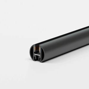 Mini Magnetic Шинопровод накладной Round черный 2м Elektrostandard 85165/00