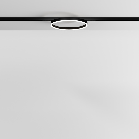 Трековый магнитный светодиодный светильник Maytoni Exility Rim TR227-2-24W4K-B