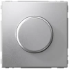 Светорегулятор (диммер) поворотно-нажимной Systeme Electric ArtGallery, LED, RC, 400Вт, алюминий  GAL000323
