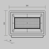 Уличный прожектор светодиодный 150Вт 6500К IP65 Maytoni Flood FL001-L150B6K