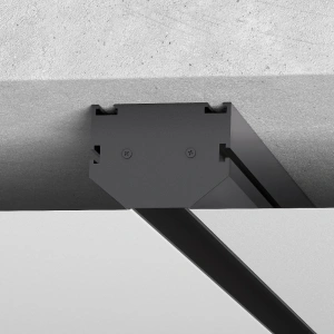 Slim Magnetic Комплект заглушек для шинопровода в натяжной потолок: торцевая и внутренняя черный Elektrostandard 85233/00