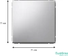 GAL000361 Systeme Electric Schneider Electric ArtGallery цвет алюминий