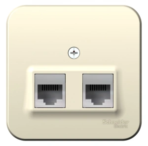 BLNIA045112 Systeme Electric Schneider Blanca накладной монтаж цвет молочный