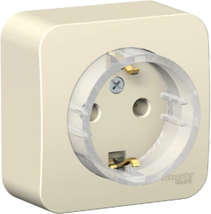 BLNRA110112 Systeme Electric Schneider Blanca накладной монтаж цвет молочный