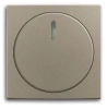 Диммер LED 2-100 Вт, 2-250 Вт шампань ABB Basic 55 2CKA006512A0335|2CKA006599A2990