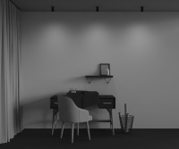 Светильник потолочный Maytoni Artisan C080CL-01-GU10-B