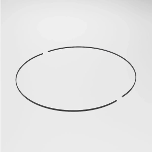 Esthetic Magnetic Шинопровод Round черный Ø1500 Elektrostandard 85217/00
