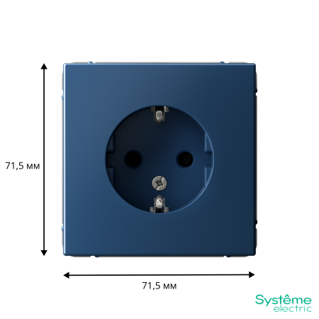 GAL001145 Systeme Electric Schneider Electric ArtGallery цвет аквамарин