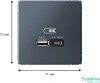 GAL000729 Systeme Electric Schneider Electric ArtGallery цвет грифель