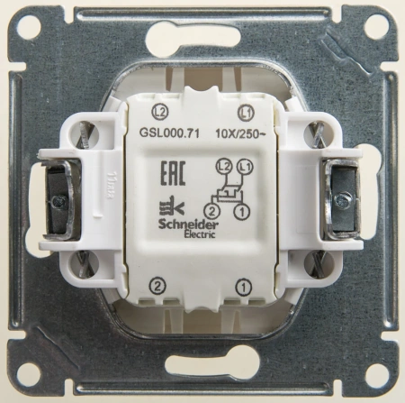 GSL000671 Systeme Electric Schneider Glossa перламутр