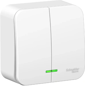 BLNVA105111 Systeme Electric Schneider Blanca накладной монтаж цвет белый