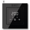 Терморегулятор програмируеммый  с WI-FI черный IQ Watt