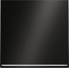 Выключатель одноклавишный с подсветкой 10А Voltum S70 METAL антрацит Soft touch металл (VLS0101M + VLSM000212 + VLS080301)