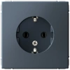 Розетка с заземлением Systeme Electric ArtGallery, 16А, грифель  GAL000743