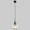 Подвесной светильник со стеклянным плафоном TK Lighting 11144 Sophia Green Cognac