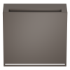 Накладка для выключателя карточного Voltum S70 капучино Soft touch пластик (VLS002614)