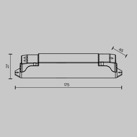 Контроллер 80/360/540/720Вт 12-48В Push-dim TRIAC Maytoni TRIAC 731001